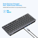 7-in-1 USB-C Multi-function Keyboard Hub