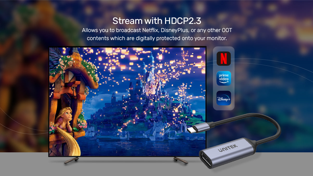 USB-C to DisplayPort1.4 Adapter