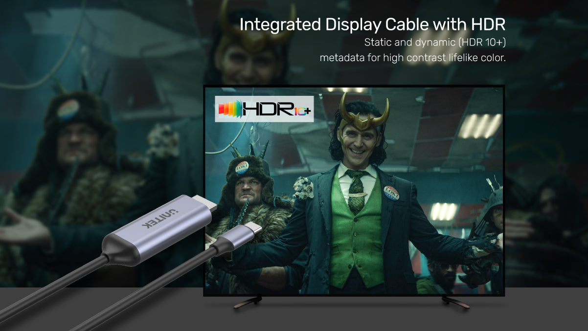 USB-C to HDMI 8K Cable 1.8M