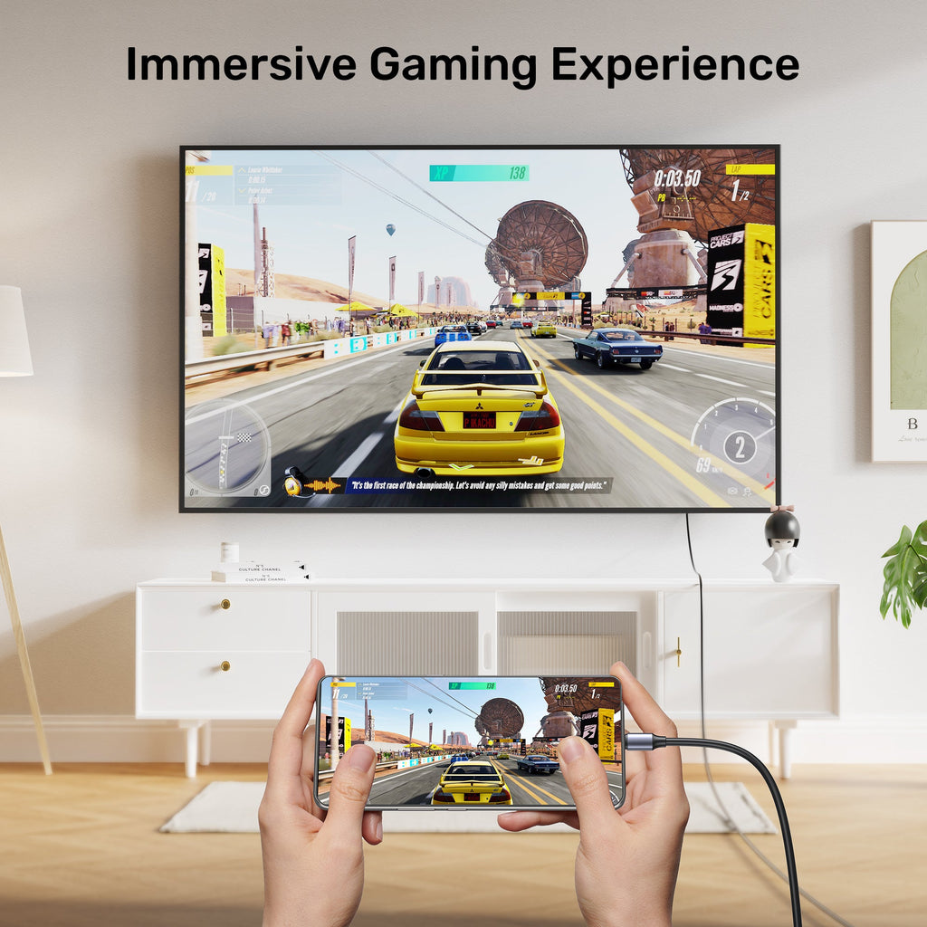 8K USB-C to DisplayPort Bi-Directional Cable