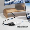 USB-C to DVI Adapter