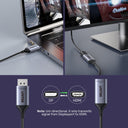 8K DisplayPort to HDMI Adapter