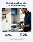 Anker Nano Charging Station (7-in-1, 100W) and Anker Nano Charger (45W) with Cable