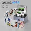 10Gbps Dual-Bay SATA Docking Station