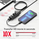 4-in-1 USB-A 5Gbps Hub