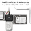 SmartLink Trinity USB 3.0 to 3 Ports HDD / SSD Adapter