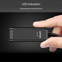 USB 3.0 to Gigabit Ethernet Adapter in Black