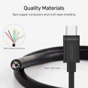 USB-C PD60W Charging Cable with 5Gbps (USB 3.0)