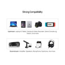 Headphone Extension Cable (3.5mm Plug to 3.5mm Jack) Stereo Audio Cable