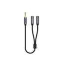 3.5MM AUX Audio Cable with Two Female Socket For Audio Sharing