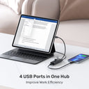 4 Ports USB-C 5Gbps Hub