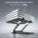 Laptop Stand with Detachable USB-C Hub