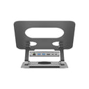 Laptop Stand with Detachable USB-C Hub