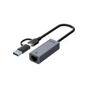USB-C / USB-A to Gigabit Ethernet Adapter