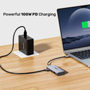 uHub H6+ 6-in-1 USB-C Hub with PD 100W