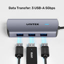 uHub H6+ 6-in-1 USB-C Hub with PD 100W