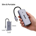 uHub H6+ 6-in-1 USB-C Hub with PD 100W