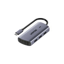 uHub H6+ 6-in-1 USB-C Hub with PD 100W